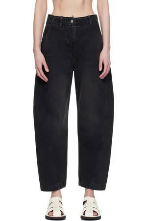 STUDIO NICHOLSON Black Akerman Jeans