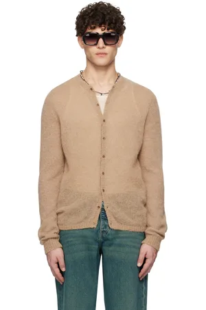 Paloma Wool Tan Button Alone Cardigan