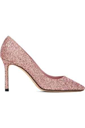 Jimmy Choo SSENSE Exclusive Pink Romy 85 Heels
