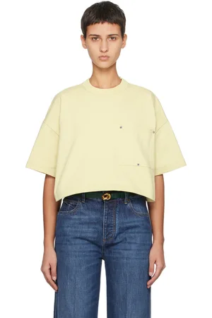 Bottega Veneta Yellow Relaxed T-Shirt