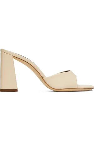 Staud Off-White Sloane Heels