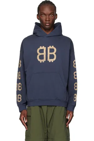 Balenciaga Blue Crypto Hoodie