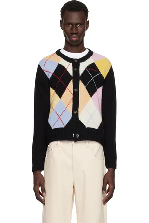 Ganni Multicolor Harlequin Cardigan