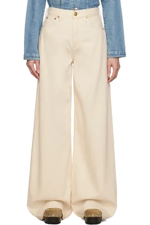 RAG&BONE Beige Sofie Jeans