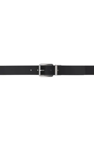HUGO BOSS Black & Brown Leather Reversible Belt