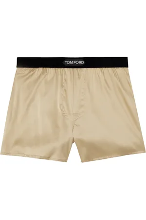 Tom Ford Gold Silk Boxers