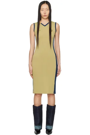 Miaou Green Nora Minidress