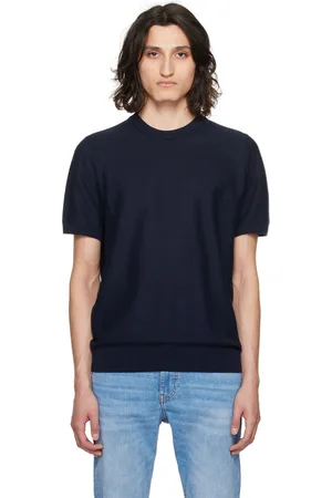 HUGO BOSS Navy Flag Sweater