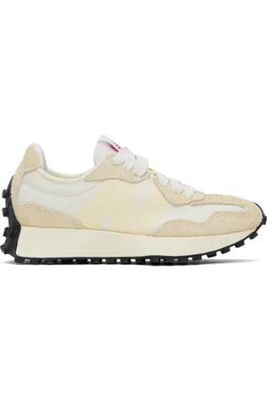 New Balance Beige & Off-White 327 Sneakers