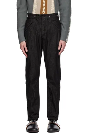 Youths in Balaclava Breeches Denim Trousers