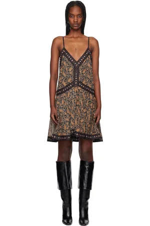 Isabel Marant & Orange Danielle Minidress