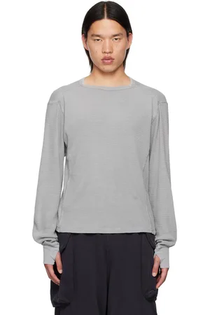 Entire Studios Gray Thermal Long Sleeve T-Shirt