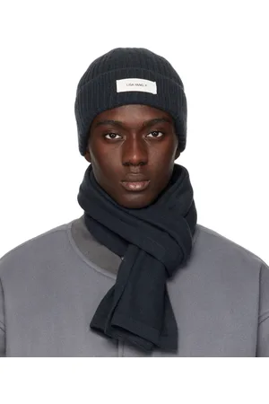Lisa Yang Navy Menton Beanie