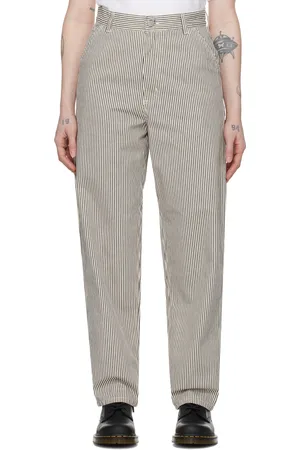 Carhartt Black & Off-White Single Knee Jeans