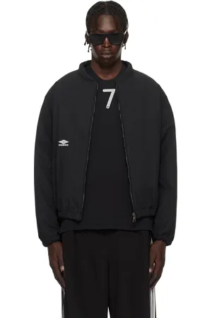 Umbro Black Padded Bomber Jacket