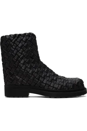 Bottega Veneta Black Ben Boots