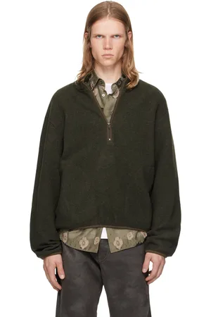 Sunflower Green Zip Sweater