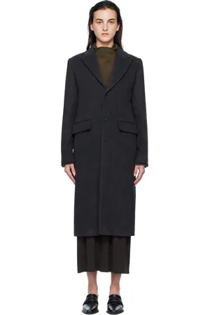 Filippa K Gray 93 Slim Wool Coat