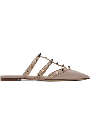 VALENTINO GARAVANI Pink Rockstud Mules