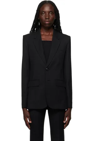 Ami Black Two-Button Blazer