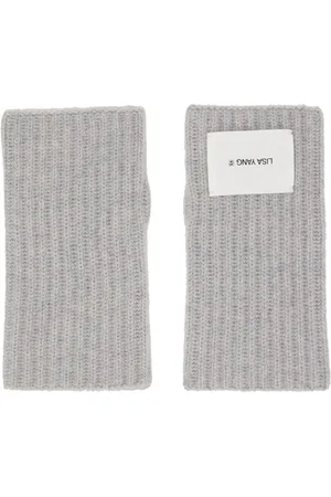 Lisa Yang Gray Rouen Arm Warmers