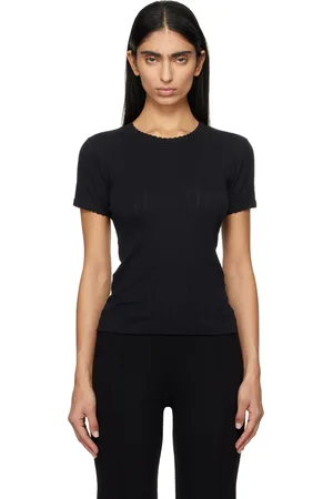 Leset Pointelle Slim Fit T-shirt