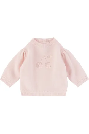 BONPOINT Baby Pink Emiliane Cashmere Sweater