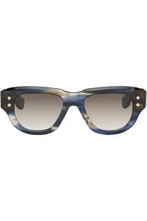DITA EYEWEAR Blue & Brown Lumeks Limited Edition Sunglasses