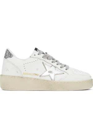 Golden Goose White Ball Star Sneakers