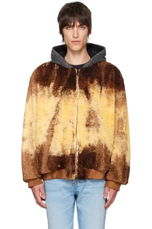 Diesel Brown & Yellow S-Depla Jacket
