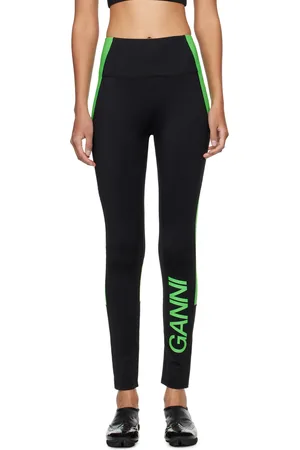 Ganni Black Active Leggings