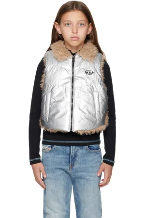 Diesel Kids Silver Jwefia Vest