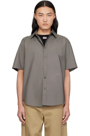 Commission Gray Banker Short Sleeve Shirt
