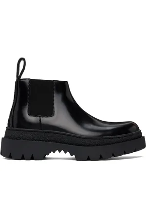 Bottega Veneta Black Highway Chelsea Boots