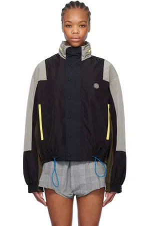 MERYLL ROGGE Multicolor Textured Nylon Track Jacket