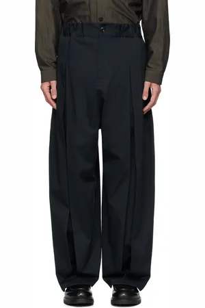 SAGE NATION Box Pleat Trousers