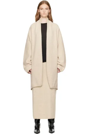 Lauren Manoogian Beige Taper Coat