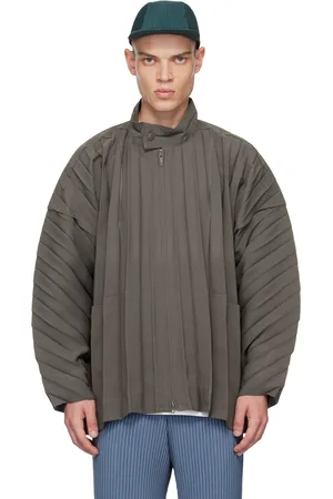 Issey Miyake Gray Edge Coat
