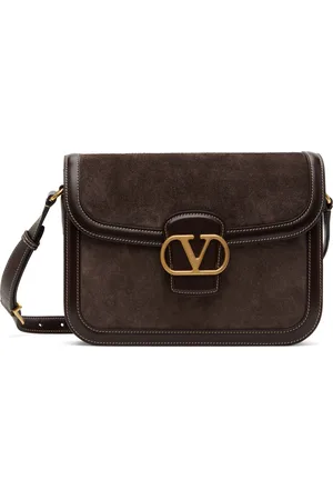 VALENTINO GARAVANI Brown 9TO5 Shoulder Bag