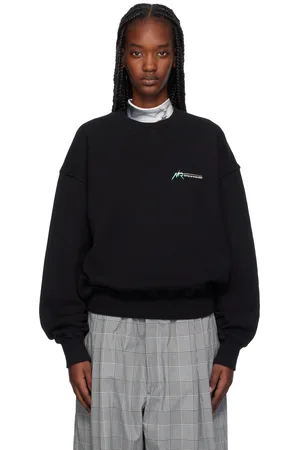 MERYLL ROGGE Black Oversized Sweatshirt