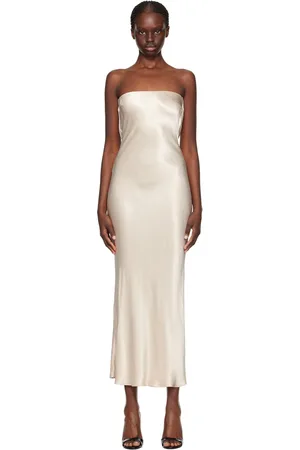 Bec & Bridge Beige Moon Dance Maxi Dress