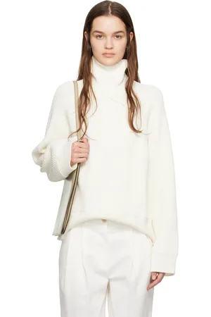 Totême Off-White Raglan Turtleneck
