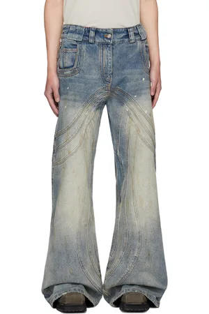 NO/FAITH STUDIOS Blue Wave Jeans