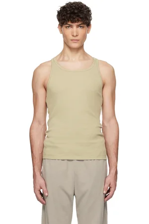 SKIMS Three-Pack Multicolor Cotton Rib Tank Tops