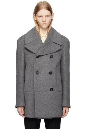 Sportmax Gray Elery Coat