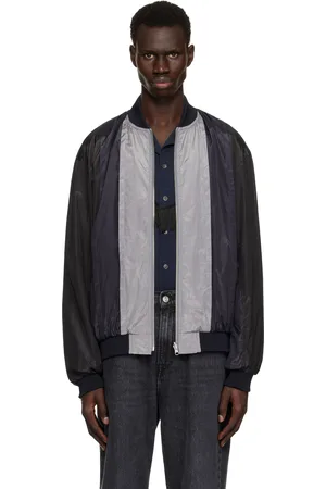 TOGA VIRILIS Polyester Cotton Taffeta Reversible Bomber Jacket