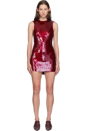 16Arlington Burgundy Ray Minidress