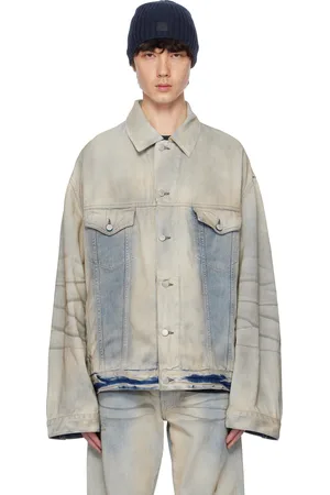 Acne Studios Blue Oversized Fit Denim Jacket