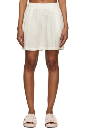 ASCENO Off-White Zurich Shorts