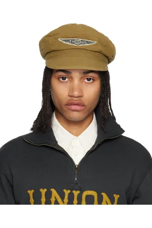 Ralph Lauren Oilcloth Motorcycle Cap